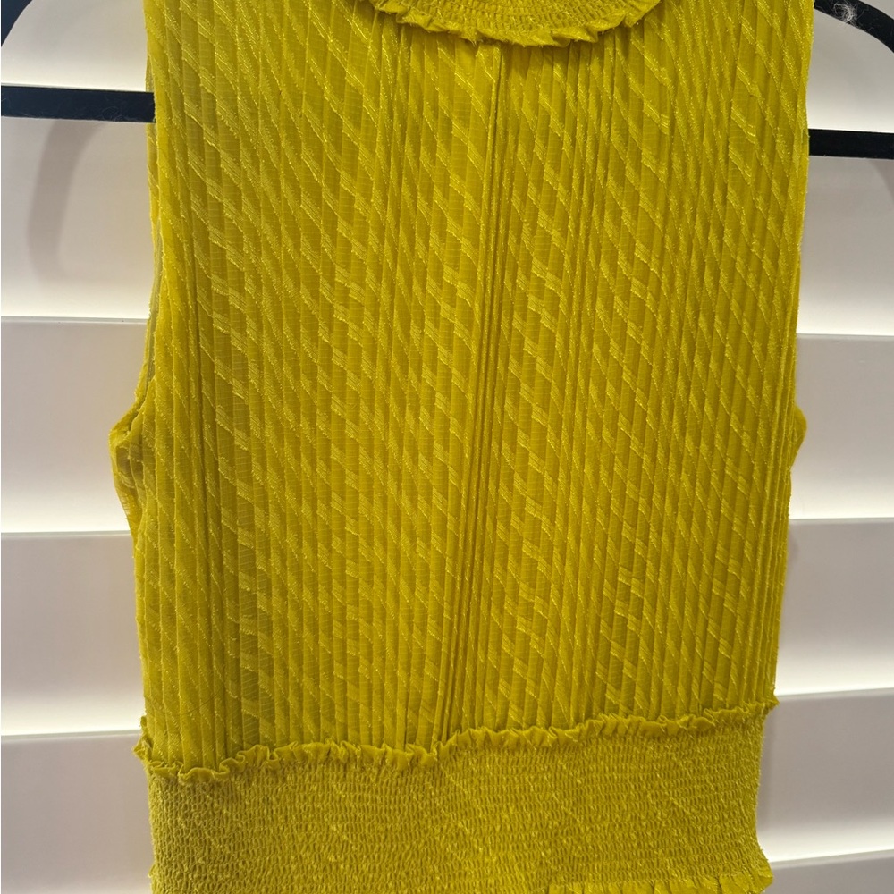 Nanette Lepore Yellow Midi Dress